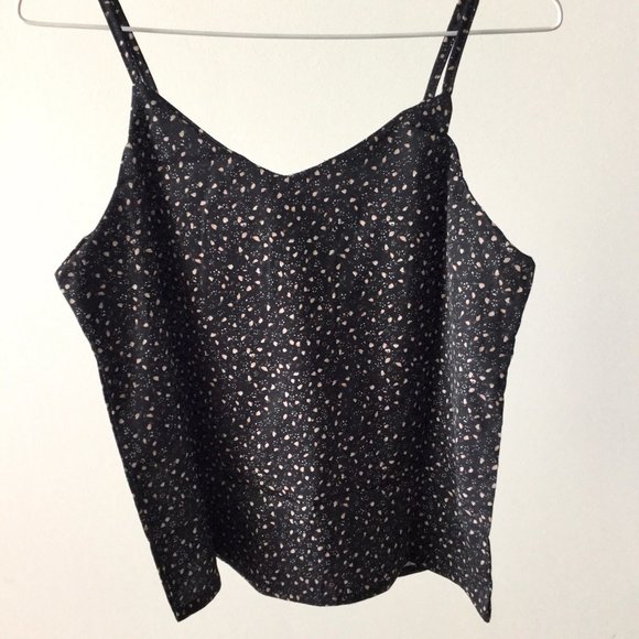 Black Floral Camisole - Picture 2 of 3